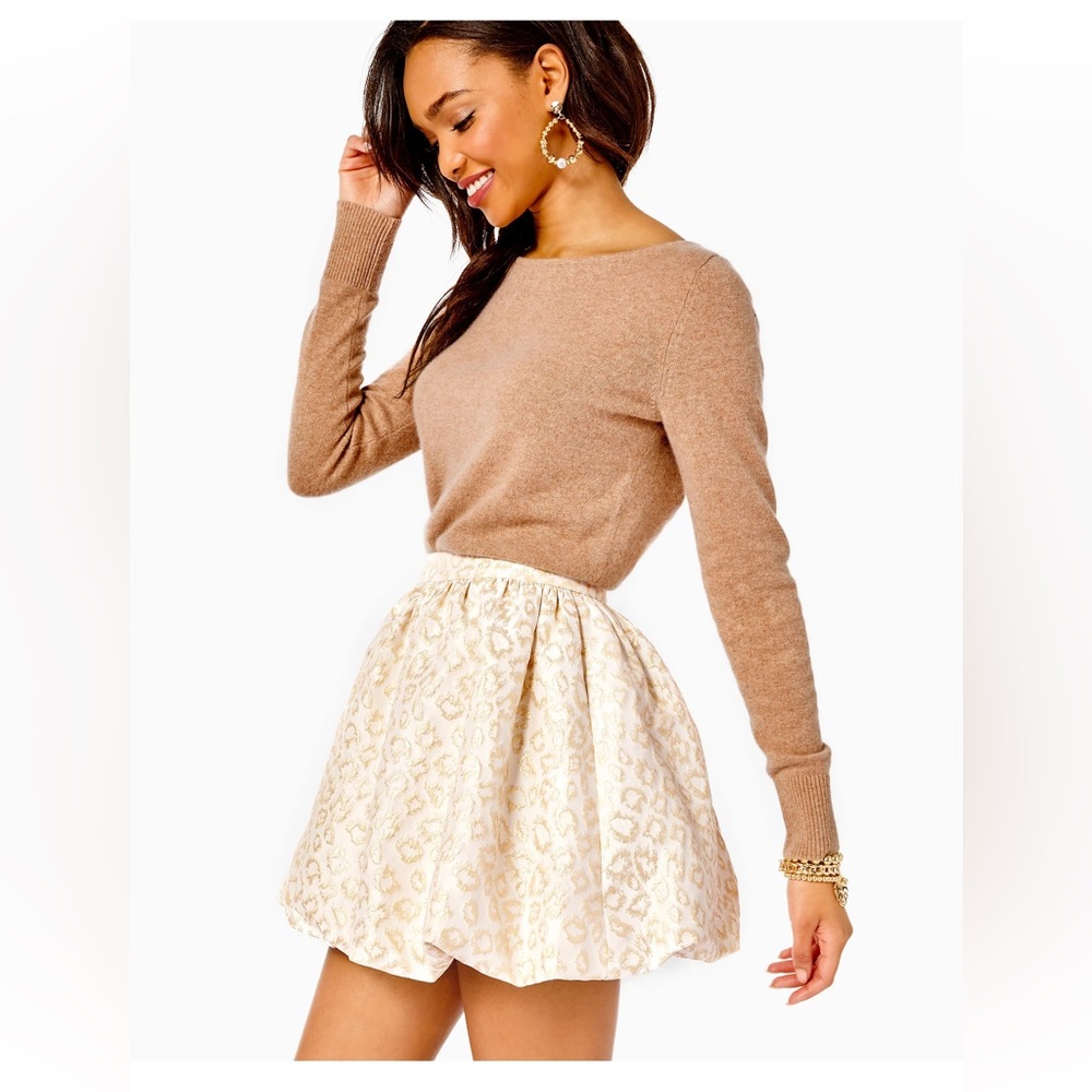 Lilly Pulitzer Leah animal print skirt